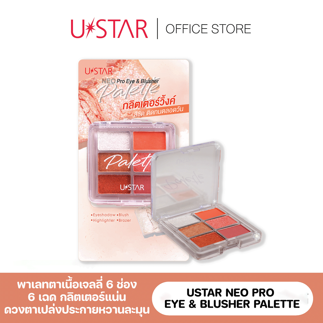 U STAR NEO PRO EYE & BLUSHER PALETTE